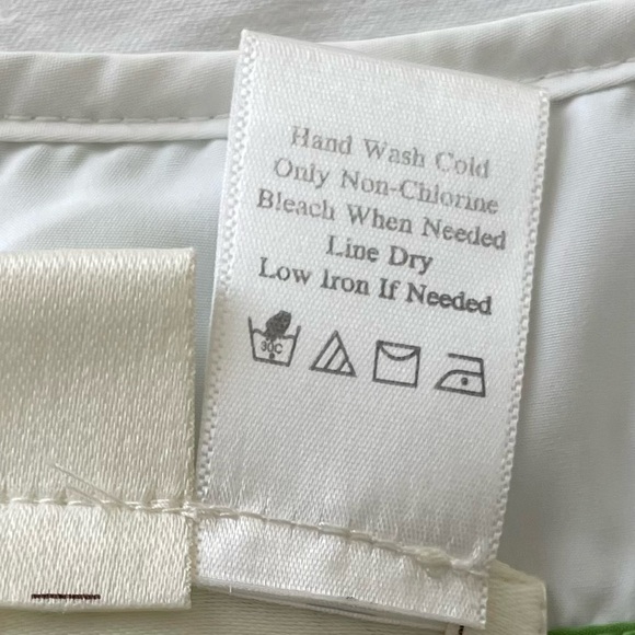 Coldwater Creek Green and White Reversible Sleeveless Vest - Picture 10 of 10